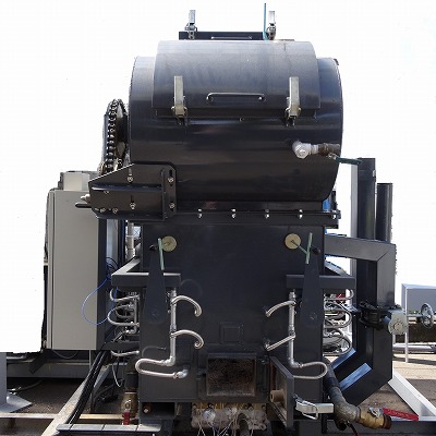 カッティングエッジ　磁力熱有機ごみ熱分解炭化炉装置 SWP-80