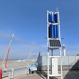 カッティングエッジ ビルの屋上に設置可能な風力発電装置
